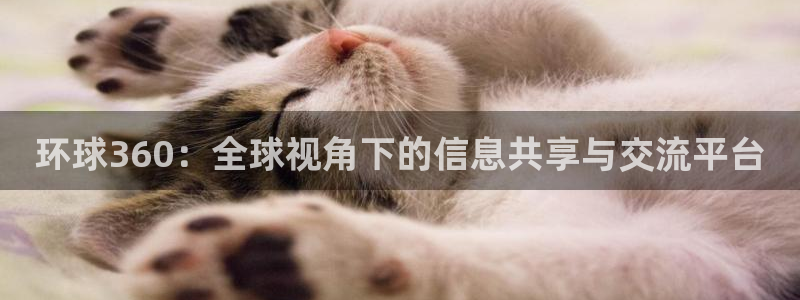 壹号电子娱乐app下载：环球360：全球视角下的信息共享与交流平台